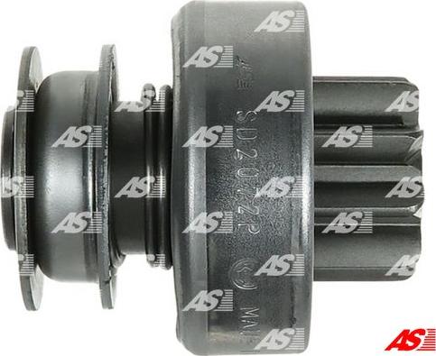 AS-PL SD2072P - Ведущая шестерня, бендикс, стартер autosila-amz.com