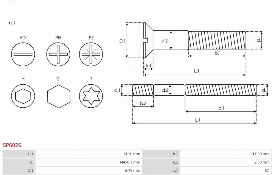 AS-PL SP6026 - Ремкомплект, генератор autosila-amz.com