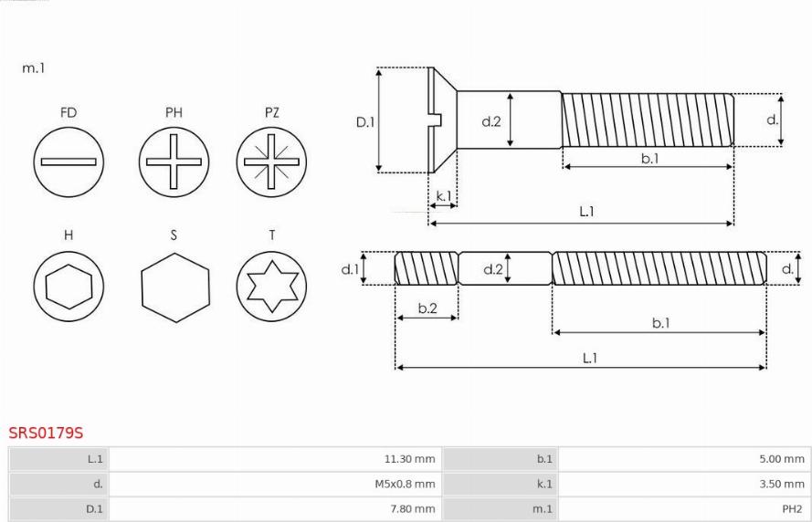 AS-PL SRS0179S - Ремкомплект, генератор autosila-amz.com