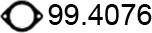 ASSO 99.4076 - Прокладка выпускного коллектора 99.4076 ASSO autosila-amz.com
