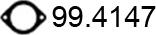 ASSO 99.4147 - Прокладка, труба выхлопного газа autosila-amz.com