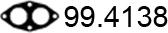 ASSO 99.4138 - Прокладка, труба выхлопного газа autosila-amz.com