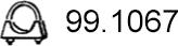 ASSO 99.1067 - Соединительные элементы, система выпуска autosila-amz.com
