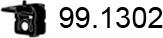 ASSO 99.1302 - Кронштейн, втулка, система выпуска ОГ autosila-amz.com