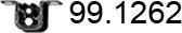ASSO 99.1262 - Резинка подвеса глушителя autosila-amz.com