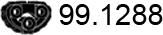 ASSO 99.1288 - Кронштейн, втулка, система выпуска ОГ autosila-amz.com