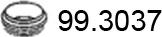 ASSO 99.3037 - Уплотнительное кольцо, труба выхлопного газа autosila-amz.com