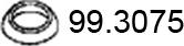 ASSO 99.3075 - Уплотнительное кольцо, труба выхлопного газа autosila-amz.com