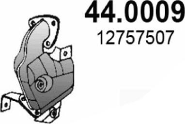 ASSO 44.0009 - Катализатор autosila-amz.com