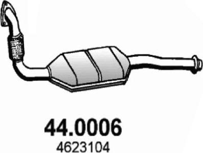 ASSO 44.0006 - Катализатор autosila-amz.com