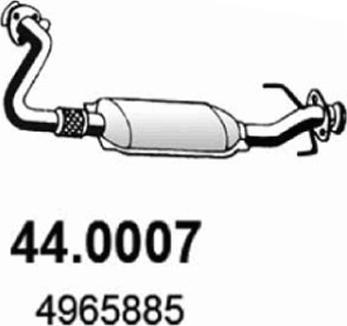 ASSO 44.0007 - Катализатор autosila-amz.com