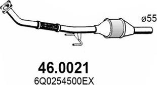 ASSO 46.0021 - Катализатор autosila-amz.com