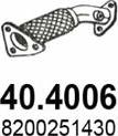 ASSO 40.4006 - Труба выхлопного газа autosila-amz.com