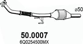 ASSO 50.0007 - Катализатор autosila-amz.com