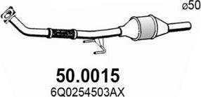 ASSO 500015 - Катализатор autosila-amz.com