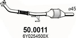 ASSO 500011 - Катализатор autosila-amz.com