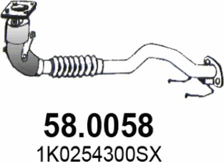 ASSO 58.0058 - Катализатор autosila-amz.com