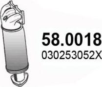 ASSO 58.0018 - Катализатор autosila-amz.com