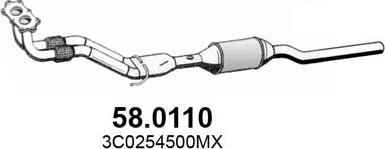 ASSO 58.0110 - Катализатор autosila-amz.com