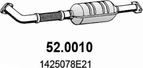 ASSO 52.0010 - Катализатор autosila-amz.com