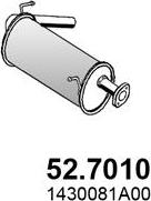 ASSO 52.7010 - Глушитель выхлопных газов, конечный autosila-amz.com
