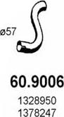 ASSO 60.9006 - Труба выхлопного газа autosila-amz.com