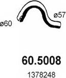 ASSO 60.5008 - Труба выхлопного газа autosila-amz.com