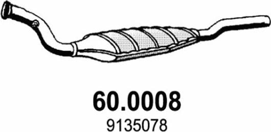 ASSO 60.0008 - Катализатор autosila-amz.com