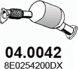 ASSO 04.0042 - Катализатор autosila-amz.com