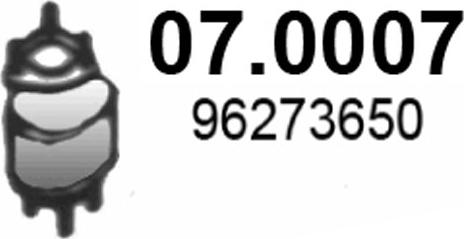 ASSO 07.0007 - Катализатор autosila-amz.com