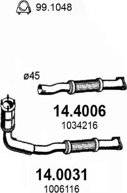 ASSO 14.0031 - Катализатор autosila-amz.com