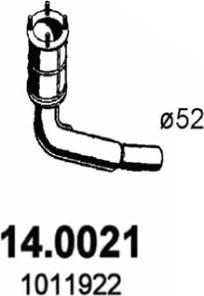 ASSO 14.0021 - Катализатор autosila-amz.com