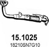 ASSO 15.1025 - Труба выхлопного газа autosila-amz.com