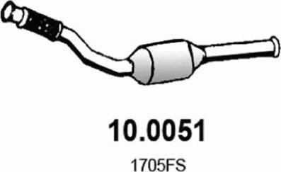 ASSO 10.0051 - Катализатор autosila-amz.com