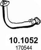 ASSO 10.1052 - Труба выхлопного газа autosila-amz.com