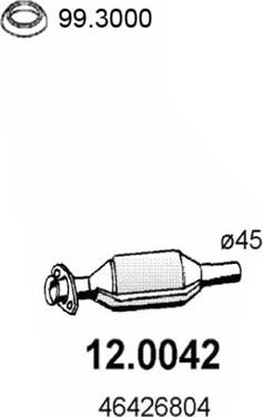 ASSO 12.0042 - Катализатор autosila-amz.com