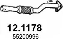 ASSO 12.1178 - Труба выхлопного газа autosila-amz.com