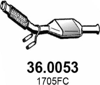 ASSO 36.0053 - Катализатор autosila-amz.com