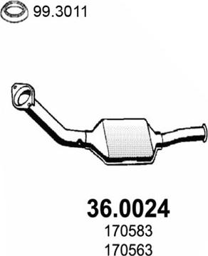 ASSO 36.0024 - Катализатор autosila-amz.com