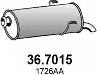ASSO 36.7015 - Глушитель выхлопных газов, конечный autosila-amz.com