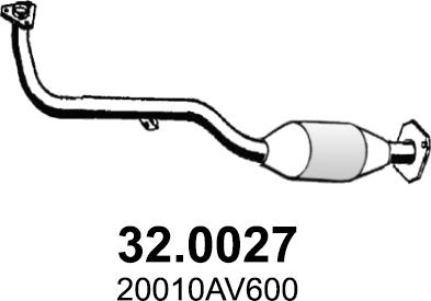 ASSO 32.0027 - Катализатор autosila-amz.com