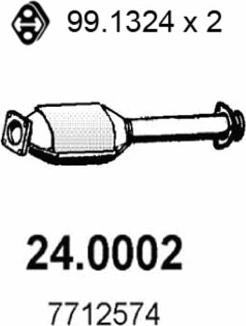 ASSO 24.0002 - Катализатор autosila-amz.com