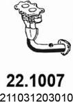 ASSO 22.1007 - Труба выхлопного газа autosila-amz.com