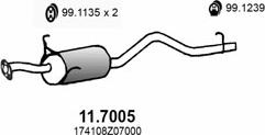 ASSO ART3287 - Система выпуска ОГ autosila-amz.com