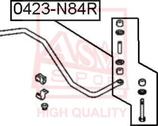 ASVA 0423-N84R - Тяга / стойка, стабилизатор autosila-amz.com