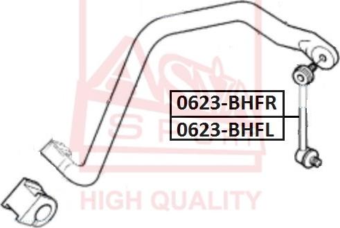 ASVA 0623-BHFR - Тяга / стойка, стабилизатор autosila-amz.com