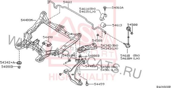 ASVA 0220-V35RU - ОПОРА ШАРОВАЯ autosila-amz.com