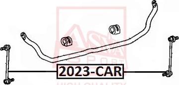 ASVA 2023-CAR - Тяга / стойка, стабилизатор autosila-amz.com