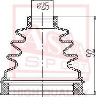 ASVA ASBT-INR51 - Пыльник, приводной вал autosila-amz.com