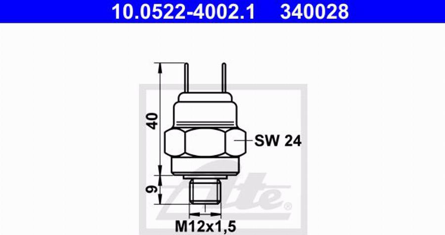 ATE 03.7750-2232.4 - Усилитель тормозного привода autosila-amz.com